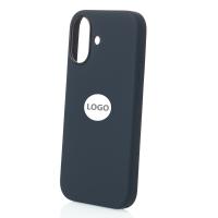 Силиконовый чехол Lux Colors с поддержкой MagSafe для iPhone 17 (AI) Black