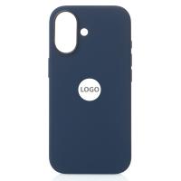 Силиконовый чехол Lux Colors с поддержкой MagSafe для iPhone 17 (AI) Midnight