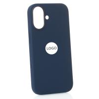 Силиконовый чехол Lux Colors с поддержкой MagSafe для iPhone 17 (AI) Midnight