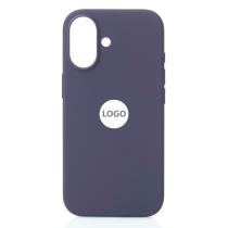 Силиконовый чехол Lux Colors с поддержкой MagSafe для iPhone 17 (AI) Purple Fog