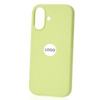 Силиконовый чехол Lux Colors с поддержкой MagSafe для iPhone 17 (AI) Neon Yellow