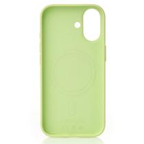 Силиконовый чехол Lux Colors с поддержкой MagSafe для iPhone 17 (AI) Neon Yellow