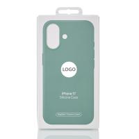 Силиконовый чехол Lux Colors с поддержкой MagSafe для iPhone 17 (AI) Light Moss