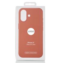 Силиконовый чехол Lux Colors с поддержкой MagSafe для iPhone 17 (AI) Terra Cotta