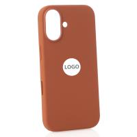 Силиконовый чехол Lux Colors с поддержкой MagSafe для iPhone 17 (AI) Terra Cotta
