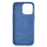 Силиконовый чехол Lux Colors с поддержкой MagSafe для iPhone 13 Blue Jay