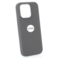 Силиконовый чехол Lux Colors с поддержкой MagSafe для iPhone 16 Pro (AI) Stone Gray