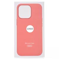 Силиконовый чехол Lux Colors с поддержкой MagSafe для iPhone 13 Pink Pomelo