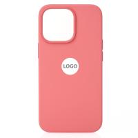 Силиконовый чехол Lux Colors с поддержкой MagSafe для iPhone 13 Pink Pomelo