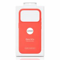 Силиконовый чехол Lux Colors с поддержкой MagSafe для iPhone 18 Pro (AI) Bright Guava Pink