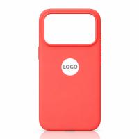 Силиконовый чехол Lux Colors с поддержкой MagSafe для iPhone 18 Pro (AI) Bright Guava Pink