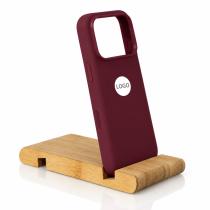 Силиконовый чехол Lux Colors с поддержкой MagSafe для iPhone 18 Pro (AI) Burgundy