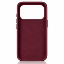 Силиконовый чехол Lux Colors с поддержкой MagSafe для iPhone 18 Pro (AI) Burgundy
