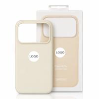 Силиконовый чехол Lux Colors с поддержкой MagSafe для iPhone 18 Pro (AI) Vanilla