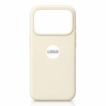 Силиконовый чехол Lux Colors с поддержкой MagSafe для iPhone 18 Pro (AI) Vanilla