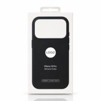 Силиконовый чехол Lux Colors с поддержкой MagSafe для iPhone 18 Pro (AI) Black