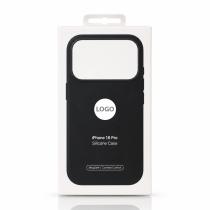 Силиконовый чехол Lux Colors с поддержкой MagSafe для iPhone 18 Pro (AI) Black