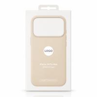 Силиконовый чехол Lux Colors с поддержкой MagSafe для iPhone 18 Pro Max (AI) Vanilla