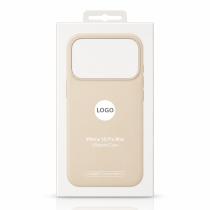 Силиконовый чехол Lux Colors с поддержкой MagSafe для iPhone 18 Pro Max (AI) Vanilla