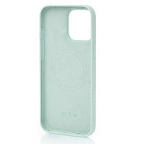 Силиконовый чехол Lux Colors с поддержкой MagSafe для iPhone 16 Pro Max (AI) Aquamarine