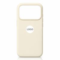 Силиконовый чехол Lux Colors с поддержкой MagSafe для iPhone 18 Pro Max (AI) Vanilla