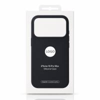 Силиконовый чехол Lux Colors с поддержкой MagSafe для iPhone 18 Pro Max (AI) Black