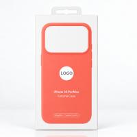 Силиконовый чехол Lux Colors с поддержкой MagSafe для iPhone 18 Pro Max (AI) Bright Guava Pink