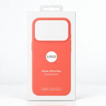 Силиконовый чехол Lux Colors с поддержкой MagSafe для iPhone 18 Pro Max (AI) Bright Guava Pink