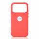 Силиконовый чехол Lux Colors с поддержкой MagSafe для iPhone 18 Pro Max (AI) Bright Guava Pink