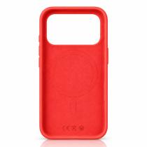 Силиконовый чехол Lux Colors с поддержкой MagSafe для iPhone 18 Pro Max (AI) Bright Guava Pink