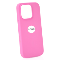 Силиконовый чехол Lux Colors с поддержкой MagSafe для iPhone 16 Pro Max (AI) Peony