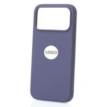 Силиконовый чехол Lux Colors с поддержкой MagSafe для iPhone 17 Pro (AI) Purple Fog