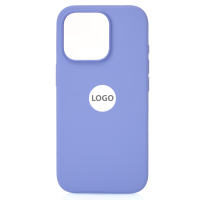 Силиконовый чехол Lux Colors с поддержкой MagSafe для iPhone 16 Pro (AI) Periwinkle