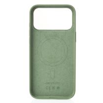 Силиконовый чехол Lux Colors с поддержкой MagSafe для iPhone 17 Pro (AI) Light Moss