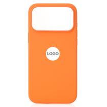 Силиконовый чехол Lux Colors с поддержкой MagSafe для iPhone 17 Pro (AI) Orange