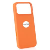 Силиконовый чехол Lux Colors с поддержкой MagSafe для iPhone 17 Pro (AI) Orange