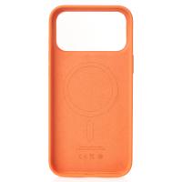 Силиконовый чехол Lux Colors с поддержкой MagSafe для iPhone 17 Pro (AI) Orange