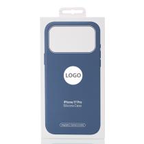 Силиконовый чехол Lux Colors с поддержкой MagSafe для iPhone 17 Pro (AI) Midnight