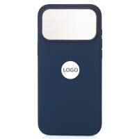 Силиконовый чехол Lux Colors с поддержкой MagSafe для iPhone 17 Pro (AI) Midnight
