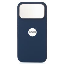Силиконовый чехол Lux Colors с поддержкой MagSafe для iPhone 17 Pro (AI) Midnight