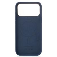 Силиконовый чехол Lux Colors с поддержкой MagSafe для iPhone 17 Pro (AI) Midnight