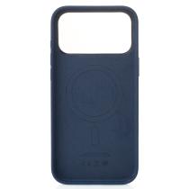 Силиконовый чехол Lux Colors с поддержкой MagSafe для iPhone 17 Pro (AI) Midnight