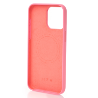 Силіконовий чохол Lux Colors з підтримкою MagSafe для iPhone 15 Pro Max pink