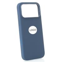 Силиконовый чехол Lux Colors с поддержкой MagSafe для iPhone 17 Pro (AI) Anchor Blue