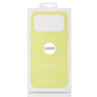 Силиконовый чехол Lux Colors с поддержкой MagSafe для iPhone 17 Pro (AI) Neon Yellow