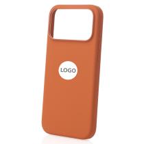 Силиконовый чехол Lux Colors с поддержкой MagSafe для iPhone 17 Pro (AI) Terra Cotta