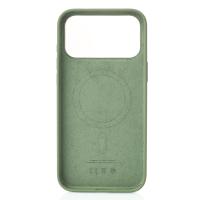 Силиконовый чехол Lux Colors с поддержкой MagSafe для iPhone 17 Pro Max (AI) Light Moss