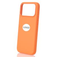 Силиконовый чехол Lux Colors с поддержкой MagSafe для iPhone 17 Pro Max (AI) Orange
