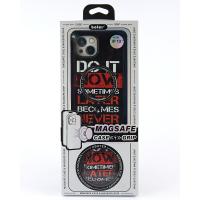 Силиконовый чехол MagSafe Boter "3D" + magsafe PopSocket для iPhone 12 Pro Max 01 DO IT