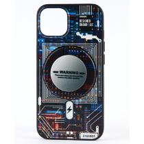 Силиконовый чехол MagSafe Boter "3D" + magsafe PopSocket для iPhone 13 Pro 03 microcircuit